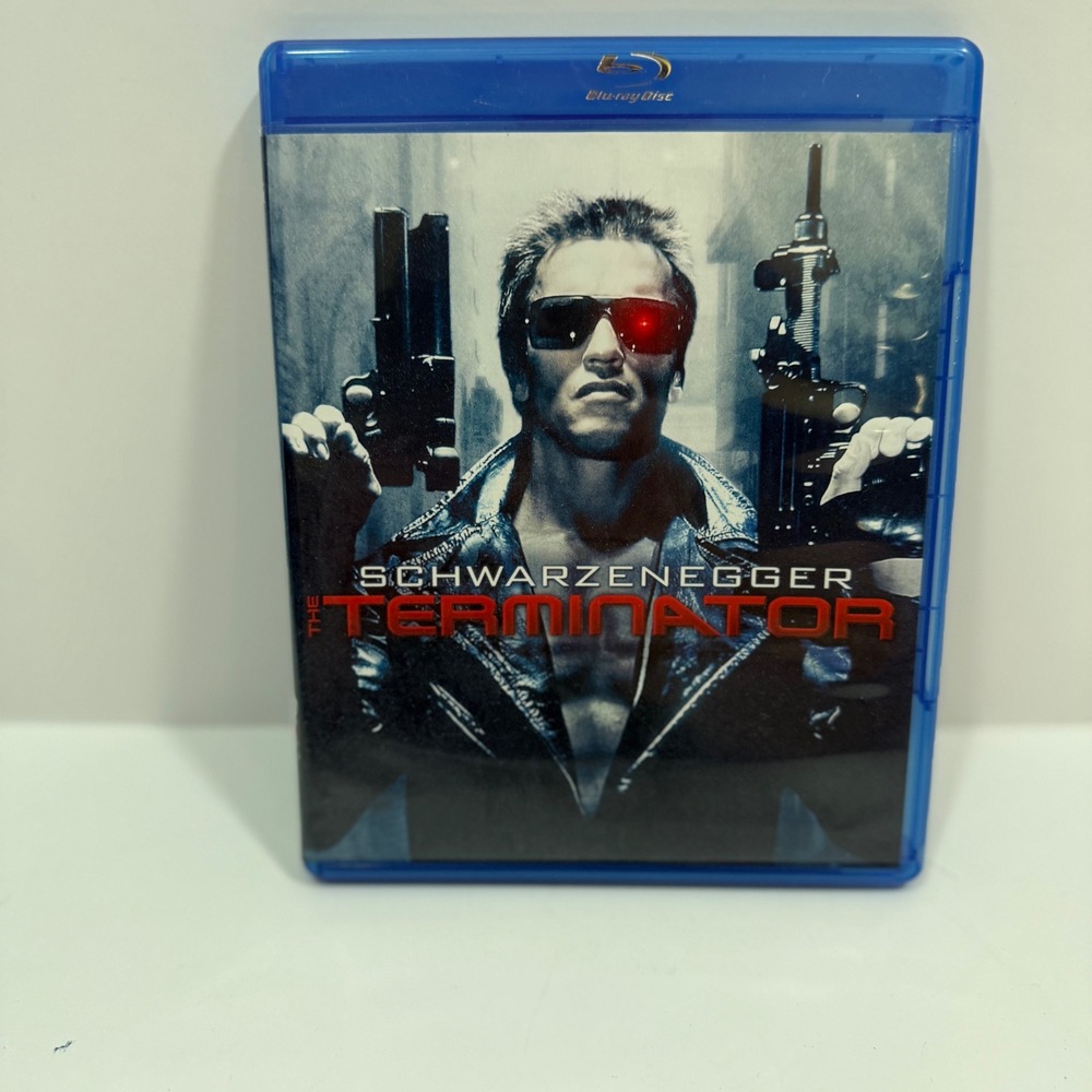 MGM The Terminator Blu-ray Movie OS Blue Good Arnold Schwarzenegger Sci-Fi 1984